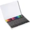 Edding 1200 Caja Metalica con 20 Rotuladores - Punta Redonda - Trazo 1mm - Tinta con Base de Agua - Colores Surtidos | Ahorro Im