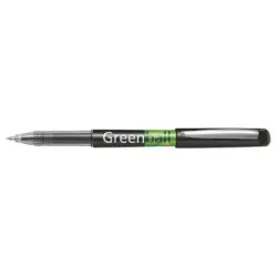 Pilot Boligrafo de Tinta Liquida Greenball - Recargable - Fabricado con Plastico Reciclado - Punta Media 0.7mm - Trazo 0.35mm -