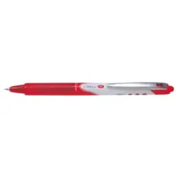Pilot Boligrafo de Tinta Liquida V Ball RT 07 - Retractil - Punta de Bola Conica 0.5mm - Trazo 0.25mm - Grip de Goma - Color Roj