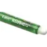 Bic Illusions Boligrafo Borrable - Punta Media de 0.7mm - Grip de Goma - Recargable - Color Verde | Ahorro Imprimiendo