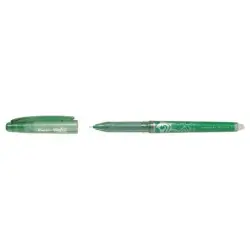 Pilot Frixion Point Boligrafo de Tinta Gel Borrable - Punta de Aguja 0.5mm - Trazo 0.25mm - Grip Ergonomico - Color Verde | Ahor
