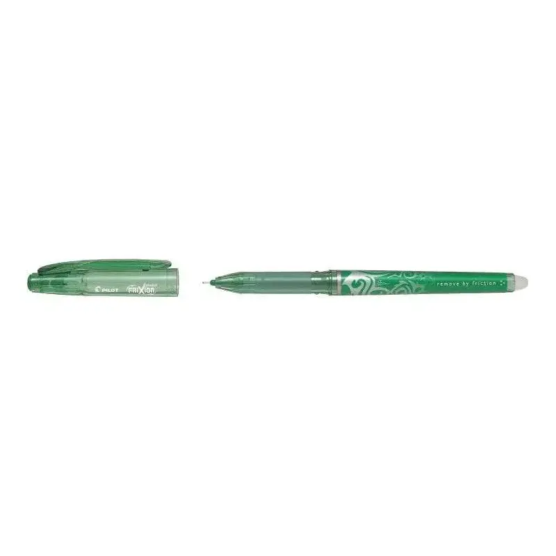 Pilot Frixion Point Boligrafo de Tinta Gel Borrable - Punta de Aguja 0.5mm - Trazo 0.25mm - Grip Ergonomico - Color Verde | Ahor