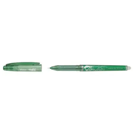 Pilot Frixion Point Boligrafo de Tinta Gel Borrable - Punta de Aguja 0.5mm - Trazo 0.25mm - Grip Ergonomico - Color Verde | Ahor
