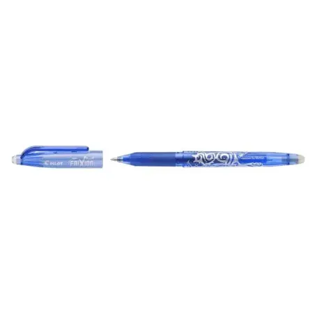 Pilot Frixion Ball Boligrafo de Gel Borrable - Punta de Bola 0.7mm - Trazo 0.4mm - Grip Ergonomico - Color Azul | Ahorro Imprimi