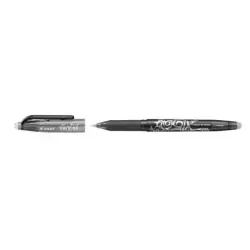 Pilot Frixion Ball Boligrafo de Gel Borrable - Punta de Bola 0.7mm - Trazo 0.4mm - Grip Ergonomico - Color Negro | Ahorro Imprim