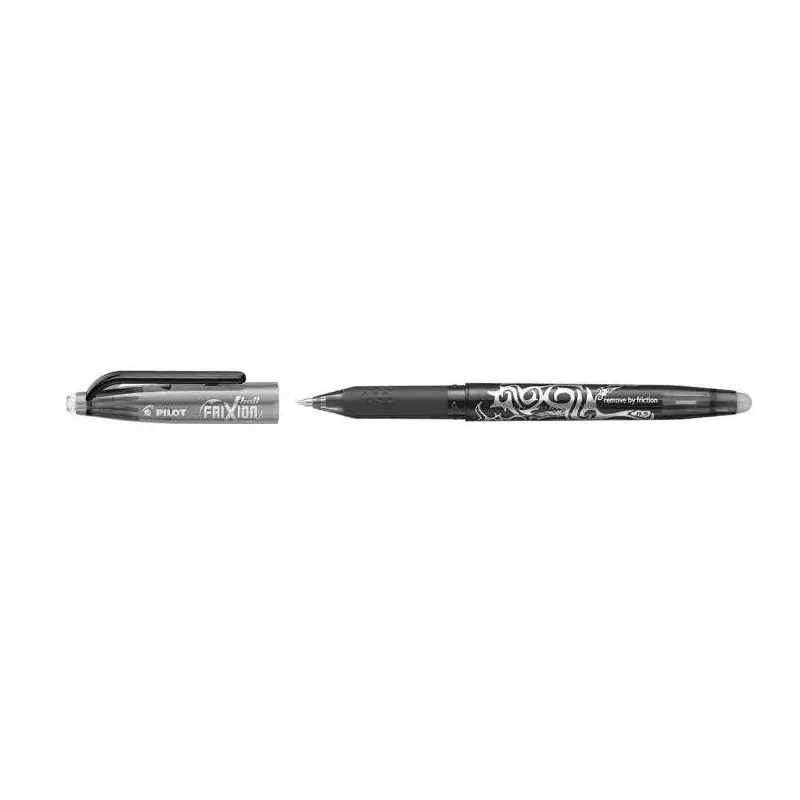 Pilot Frixion Ball Boligrafo de Gel Borrable - Punta de Bola 0.7mm - Trazo 0.4mm - Grip Ergonomico - Color Negro | Ahorro Imprim