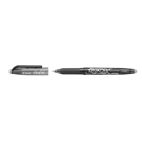 Pilot Frixion Ball Boligrafo de Gel Borrable - Punta de Bola 0.7mm - Trazo 0.4mm - Grip Ergonomico - Color Negro | Ahorro Imprim
