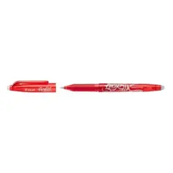 Pilot Frixion Ball Boligrafo de Gel Borrable - Punta de Bola 0.7mm - Trazo 0.4mm - Grip Ergonomico - Color Rojo | Ahorro Imprimi