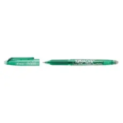 Pilot Frixion Ball Boligrafo de Gel Borrable - Punta de Bola 0.7mm - Trazo 0.4mm - Grip Ergonomico - Color Verde | Ahorro Imprim