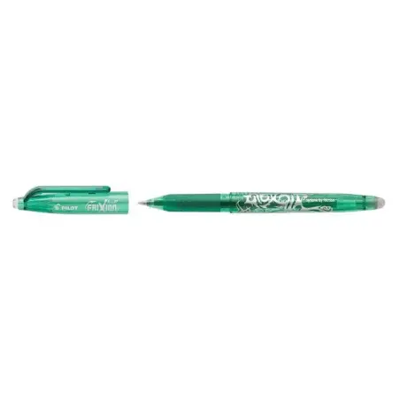 Pilot Frixion Ball Boligrafo de Gel Borrable - Punta de Bola 0.7mm - Trazo 0.4mm - Grip Ergonomico - Color Verde | Ahorro Imprim