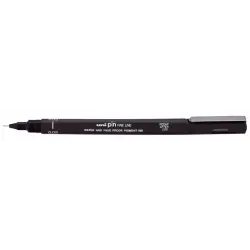 Uni-ball PIN005 Rotulador Calibrado - Punta Poliacetal 0.05mm - Tinta Pigmentada Resistente al Agua y Luz - Color Negro | Ahorro