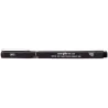 Uni-ball PIN05-200(S) Rotulador Calibrado - Punta Poliacetal 0.5mm - Tinta Pigmentada Resistente al Agua y Luz - Color Negro | A