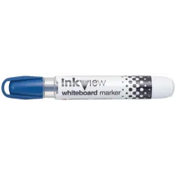 Uni-ball PWB-202 Inkview Marcador de Pizarra Blanca - Punta Conica 1.8-2.2mm - Zona Transparente para Nivel de Tinta - Escritura