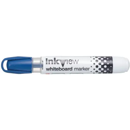 Uni-ball PWB-202 Inkview Marcador de Pizarra Blanca - Punta Conica 1.8-2.2mm - Zona Transparente para Nivel de Tinta - Escritura