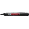 Uni-ball PM-122 Marcador de Tinta Pigmentada - Punta de Bala 1.2-1.8mm - Ideal para Pizarras de Papel - Tinta Inodora - Color Ne