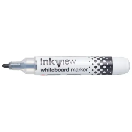 Uni-ball PWB-202 Inkview Marcador de Pizarra Blanca - Punta Conica 1.8-2.2mm - Zona Transparente para Nivel de Tinta - Escritura
