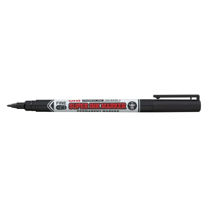 Uni-ball PNA-125 Super Ink Marcador Textil - Punta Acrilica 0.9mm - Tinta Pigmentada Base Aceite - Escribe en Multiples Superfic