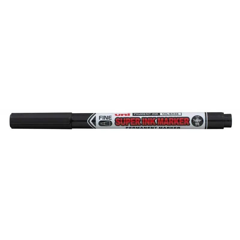 Uni-ball PNA-125 Super Ink Marcador Textil - Punta Acrilica 0.9mm - Tinta Pigmentada Base Aceite - Escribe en Multiples Superfic