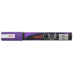 Uni-ball PWE-5M Marcador de Tiza Liquida - Punta Conica 1.8-2.5mm - Borrado en Humedo - Resistente a la Lluvia y Exteriores - Co