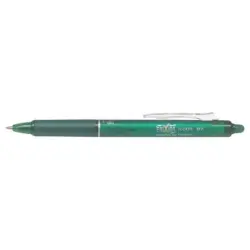 Pilot Frixion Clicker Boligrafo de Gel Borrable Retractil - Punta de Bola 0.7mm - Trazo 0.4mm - Grip Ergonomico - Color Verde |