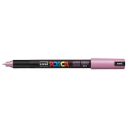 Posca PC-1MR Marcador de Pintura - Punta Roller de Fibra 0.7mm - Tinta Pigmentada Base al Agua - Resistente a la Luz - No Perman