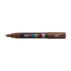 Posca PC-1M Marcador de Pintura - Punta de Poliester Conica 0.7mm - Tinta Base al Agua - Resistente a la Luz - No Permanente - C