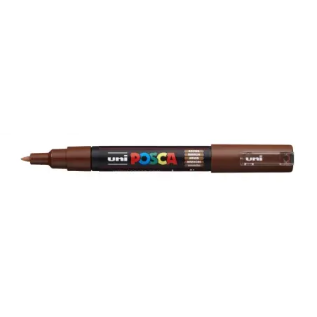 Posca PC-1M Marcador de Pintura - Punta de Poliester Conica 0.7mm - Tinta Base al Agua - Resistente a la Luz - No Permanente - C
