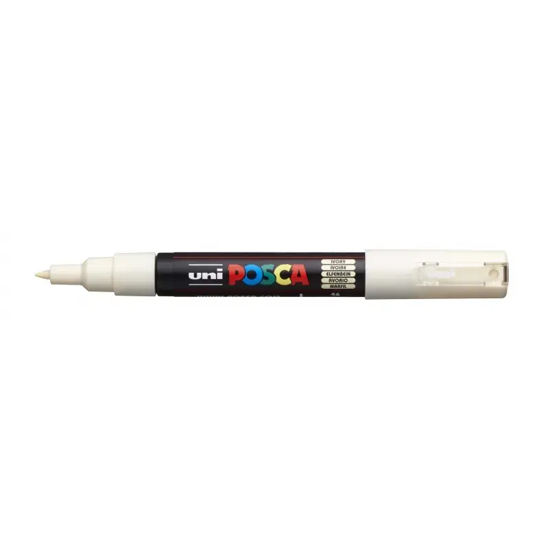 Posca PC-1M Marcador de Pintura - Punta de Poliester Conica 0.7mm - Tinta Base al Agua - No Permanente - Resistente a la Luz - I