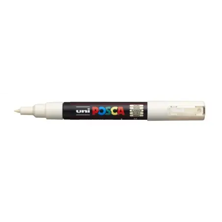Posca PC-1M Marcador de Pintura - Punta de Poliester Conica 0.7mm - Tinta Base al Agua - No Permanente - Resistente a la Luz - I