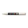 Posca PC-1M Marcador de Pintura - Punta de Poliester Conica 0.7mm - Tinta Base al Agua - Resistente a la Luz - Color Beige | Aho