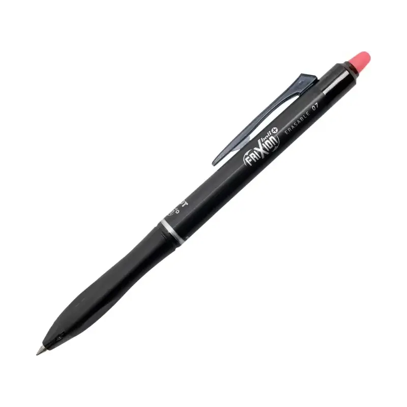 Pilot Frixion Ball Plus Boligrafo Borrable - Punta de 0.7mm y Trazo de 0.35mm - Recargables - 80% de Plastico Reclclado - Color