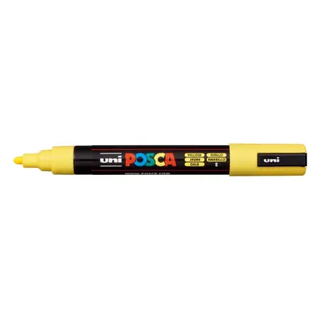 Posca PC-5M Marcador de Pintura - Punta de Poliester 1.8-2.5mm - Tinta Base al Agua - Resistente a la Luz - No Permanente - Colo
