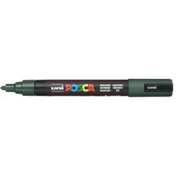 Posca PC-5M Marcador de Pintura Base al Agua - Punta de Bala 1.8-2.5mm - Ancho de Trazo 1.8-2.5mm - Resistente a la Luz - Color