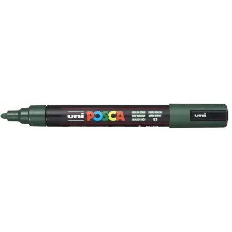 Posca PC-5M Marcador de Pintura Base al Agua - Punta de Bala 1.8-2.5mm - Ancho de Trazo 1.8-2.5mm - Resistente a la Luz - Color