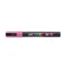 Posca PC-3M Marcador de Pintura - Punta de Poliester Conica 0.9-1.3mm - Tinta Base al Agua - Resistente a la Luz - Color Rosa |