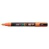 Posca PC-3M Marcador de Pintura - Punta Conica 0.9-1.3mm - Tinta Base al Agua - Resistente a la Luz - Color Naranja | Ahorro Imp
