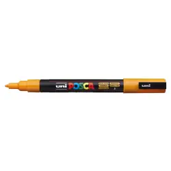 Posca PC-3M Marcador de Pintura - Punta Conica de Poliester 0.9-1.3mm - Tinta Base al Agua - Resistente a la Luz - No Permanente