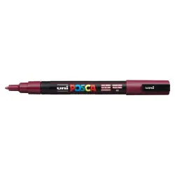 Posca PC-3M Marcador de Pintura - Punta de Poliester Conica 0.9-1.3mm - Tinta Base al Agua - Resistente a la Luz - No Permanente