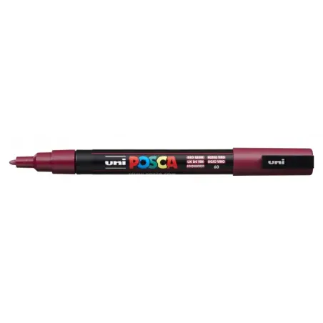 Posca PC-3M Marcador de Pintura - Punta de Poliester Conica 0.9-1.3mm - Tinta Base al Agua - Resistente a la Luz - No Permanente