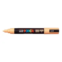 Posca PC-5M Marcador de Pintura - Punta de Bala 1.8-2.5mm - Tinta Base al Agua - Resistente a la Luz - No Permanente - Color Nar