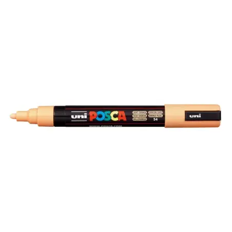 Posca PC-5M Marcador de Pintura - Punta de Bala 1.8-2.5mm - Tinta Base al Agua - Resistente a la Luz - No Permanente - Color Nar