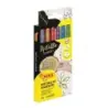 Jovi Metalic Estuche de 6 Rotuladores - Efecto Metalico - Tinta Base Agua - Facil Limpieza - Ideal para Papel Oscuro y Superfici