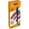 Bic 4 Colours Smooth Drop Boligrafo de Bola Retractil - Punta Media de 1.0mm - Escritura un 40% mas Suave - 4 Colores | Ahorro I