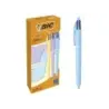Bic 4 Colours Pastel Boligrafo de Bola Retractil - Punta Media de 1.0mm - Tinta con Base de Aceite - Cuerpo en Colores Pastel -