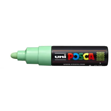 Posca PC-7M Marcador de Pintura - Punta de Bala 4.5-5.5mm - Tinta Base al Agua - Resistente a la Luz - No Permanente - Color Ver