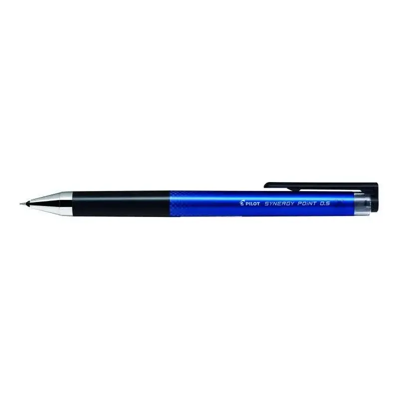 Pilot Boligrafo de Gel Synergy Point Retractil - Recargable - Punta Fina 0.5mm - Trazo 0.25mm - Color Azul | Ahorro Imprimiendo