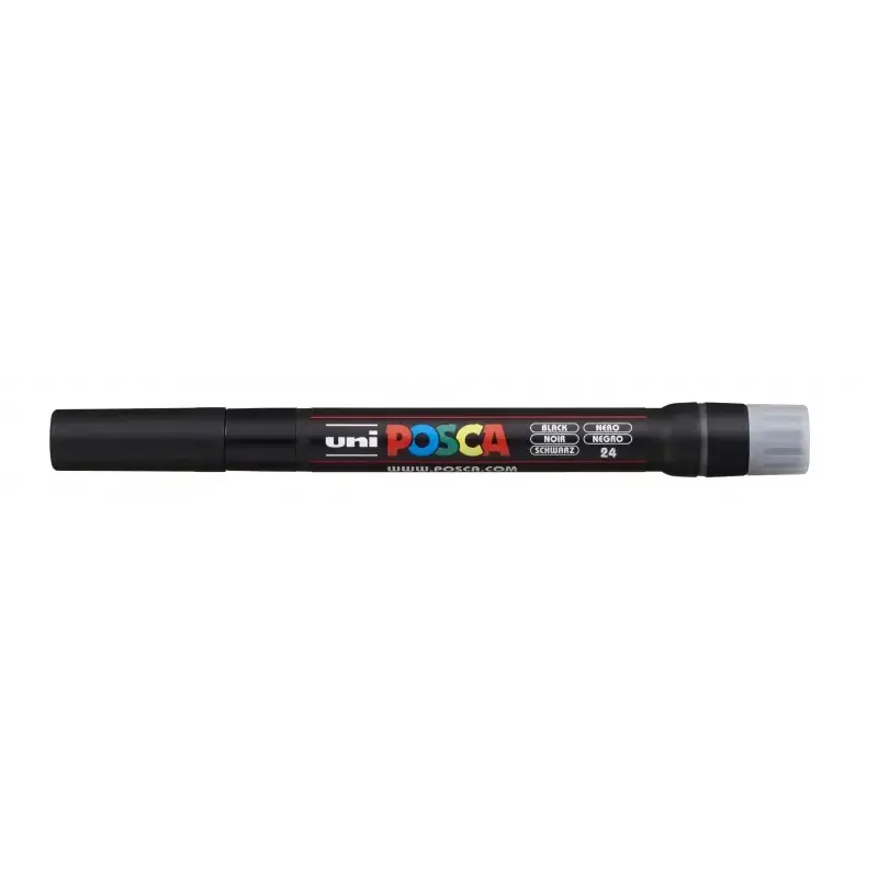 Posca PCF-350 Marcador de Pintura - Punta Acrilica Estilo Pincel - Tinta Pigmentada Base al Agua - Resistente a la Luz - No Perm