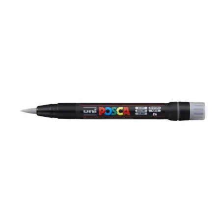 Posca PCF-350 Marcador de Pintura - Punta Acrilica Estilo Pincel - Tinta Pigmentada Base al Agua - Resistente a la Luz - No Perm