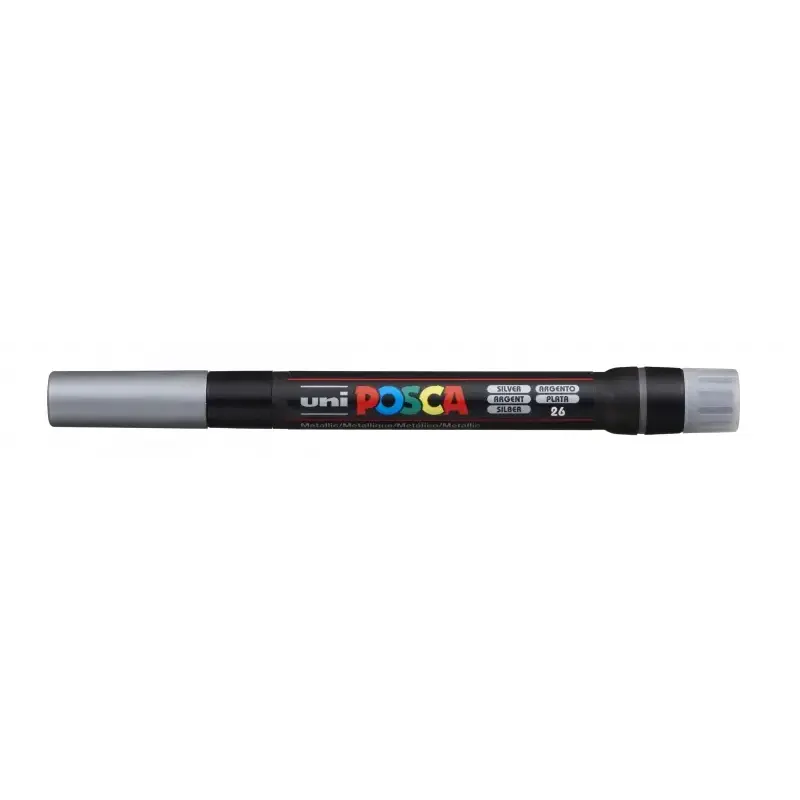 Posca PCF-350 Marcador de Pintura - Punta Acrilica Estilo Pincel - Tinta Pigmentada Base al Agua - Resistente a la Luz - No Perm