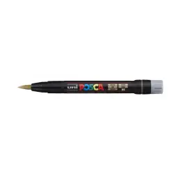 Posca PCF-350 Marcador de Pintura Base al Agua - Punta Acrilica Estilo Pincel - Resistente a la Luz - No Permanente - Ideal para
